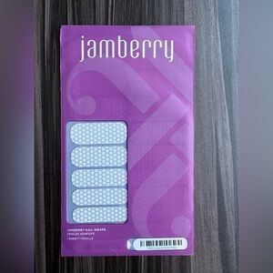Jamberry Nail Wraps - Grey & White Polka